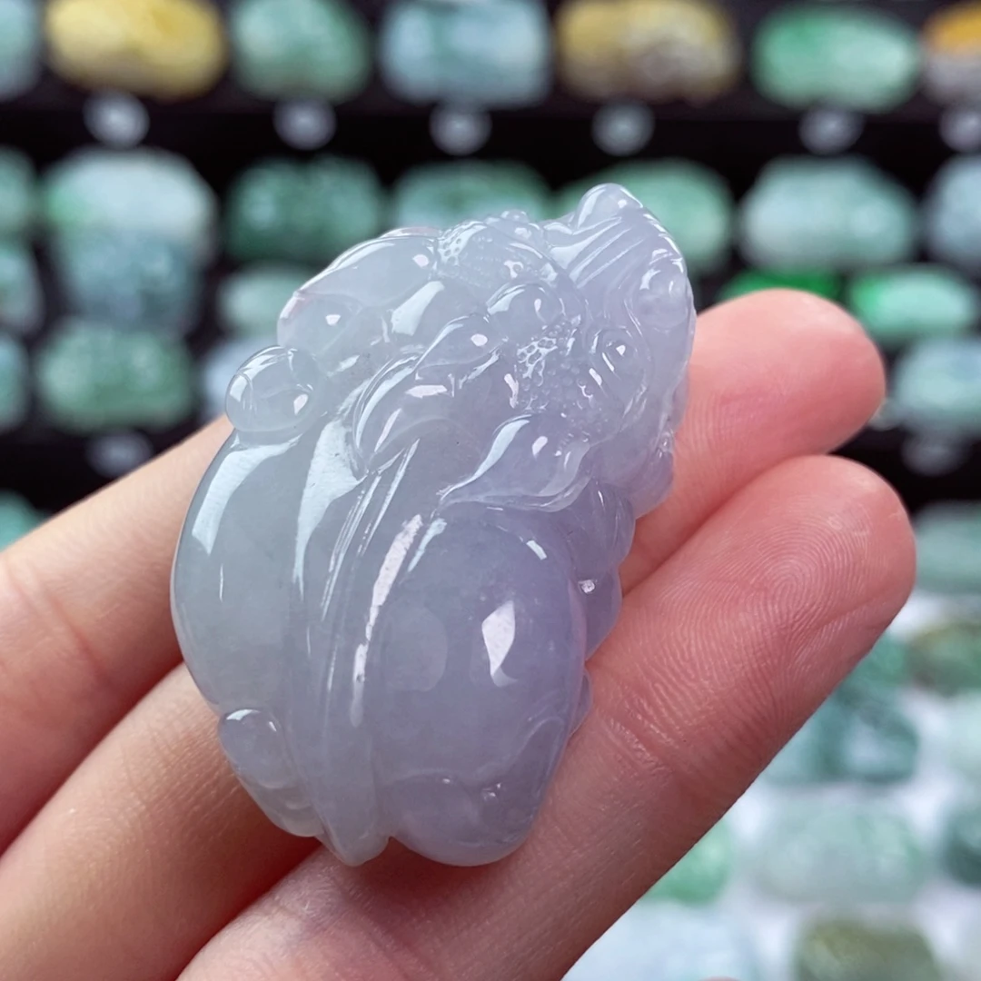 翡翠颈饰未镶嵌天然