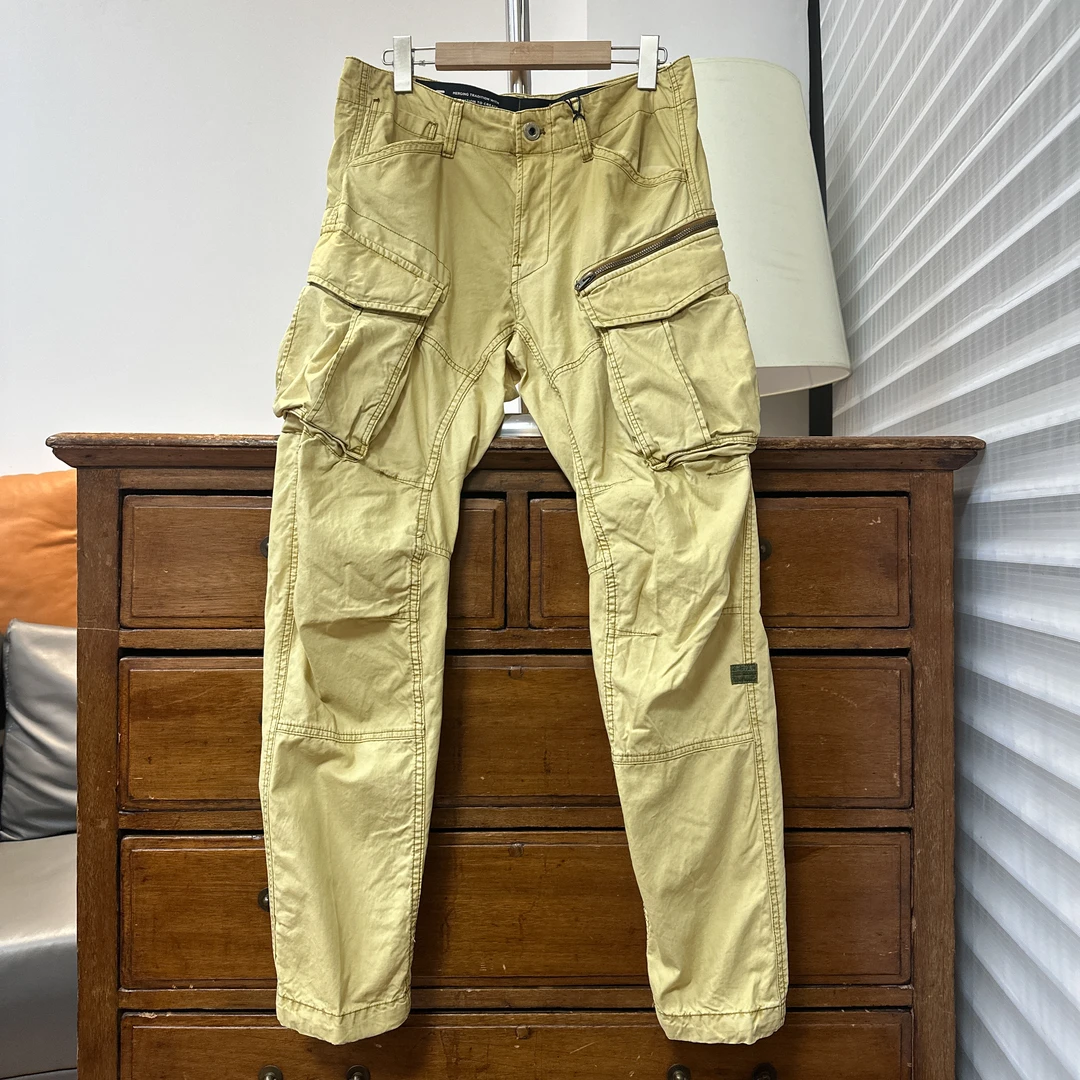 G 弯刀重工水洗男款牛仔裤 D02190 DM25B766