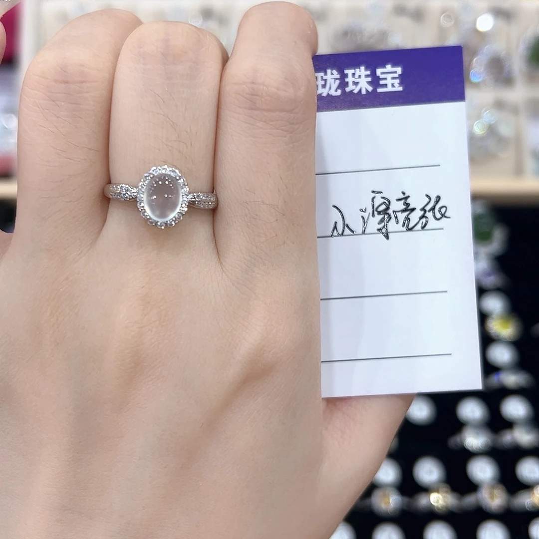 小***.紫晶戒指银S925镶嵌