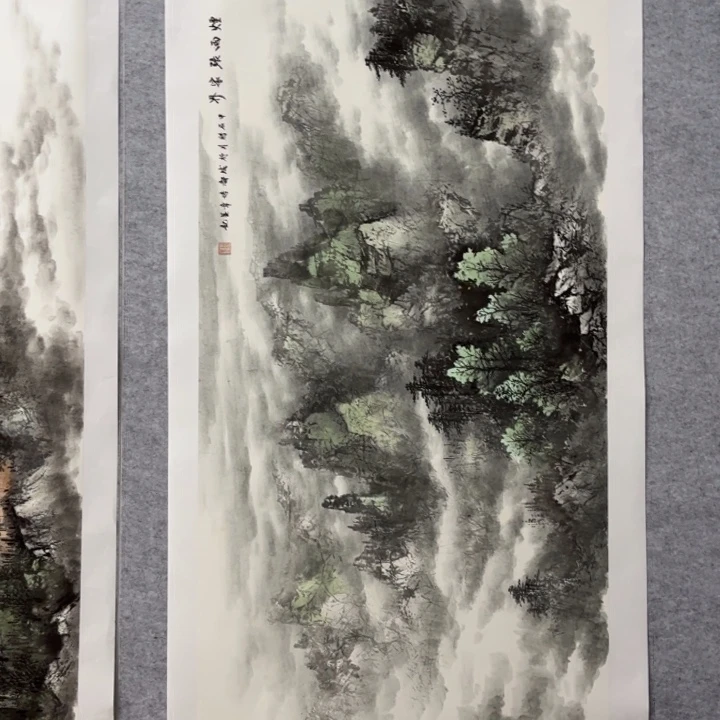 海***虫国画花鸟等图案为一体而得