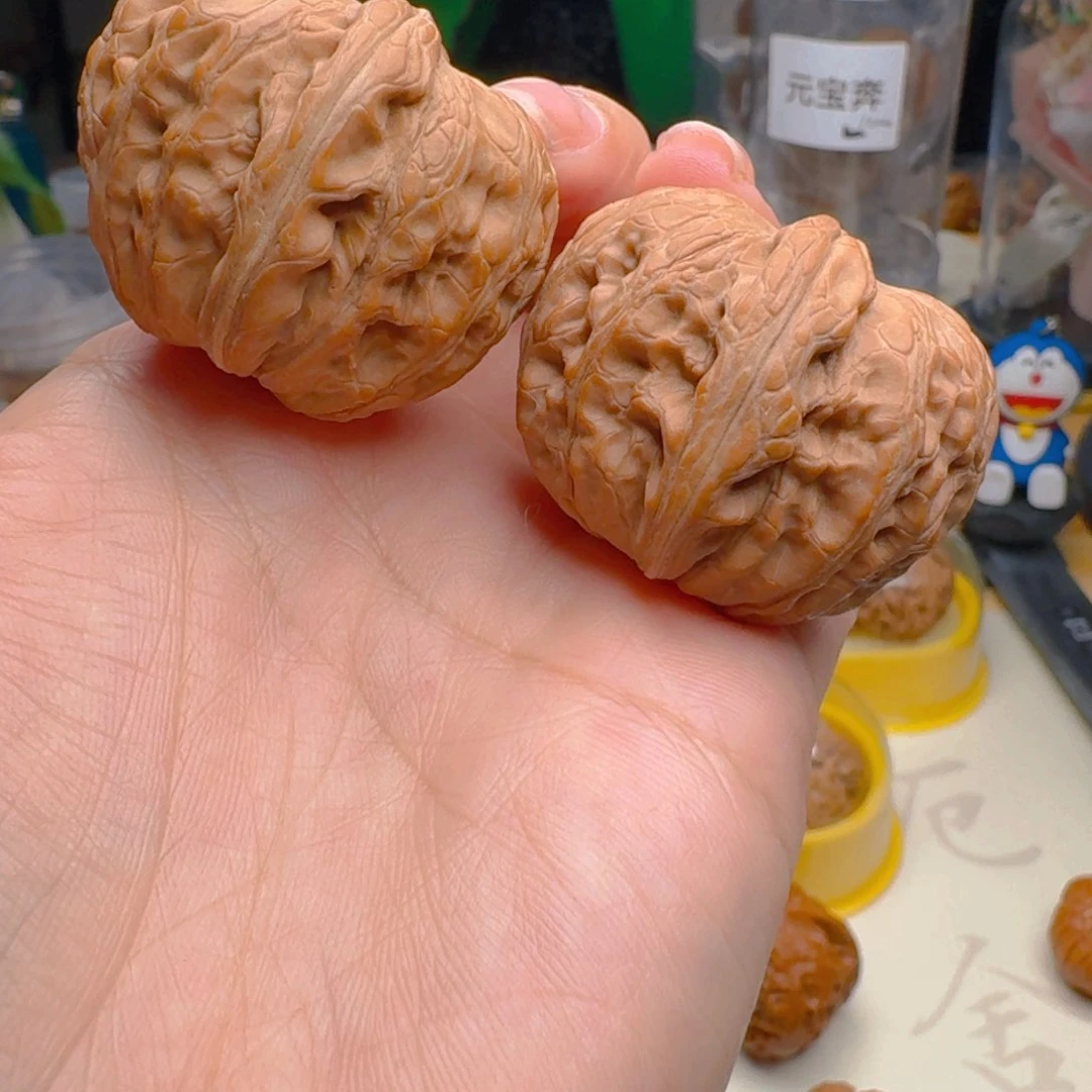 核桃把件38尺寸元宝