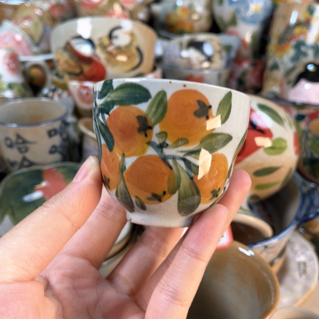 景德镇手工手绘杯