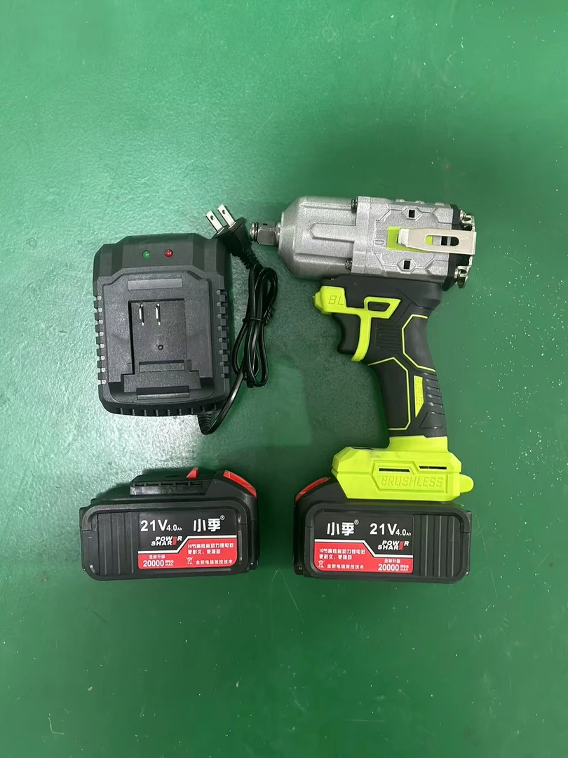 小季全铝机身扳手】工业级全铝机身大功率纯铜无刷10节两电座充款