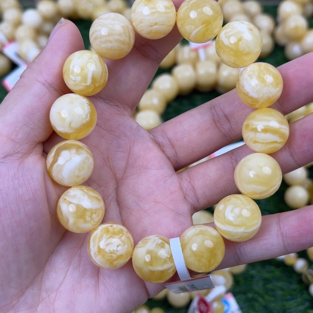 手链琥珀未镶嵌尺寸14
