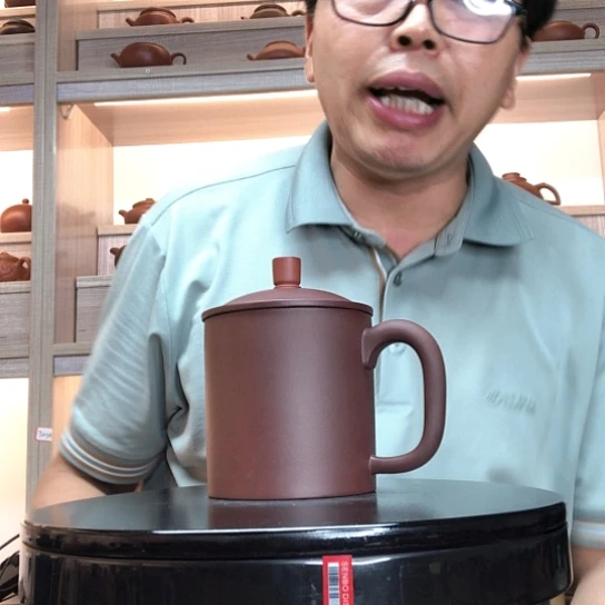 紫泥茶杯微瑕容量400