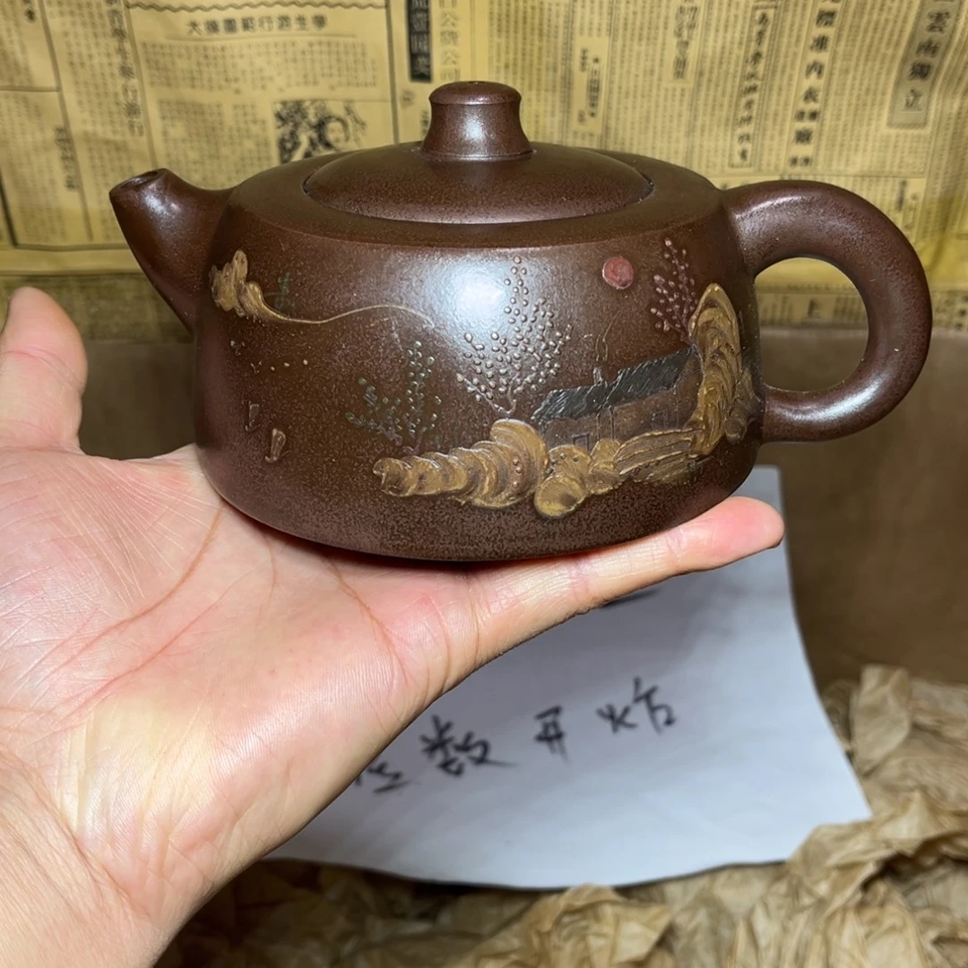 紫砂茶壶宜兴原矿紫砂壶