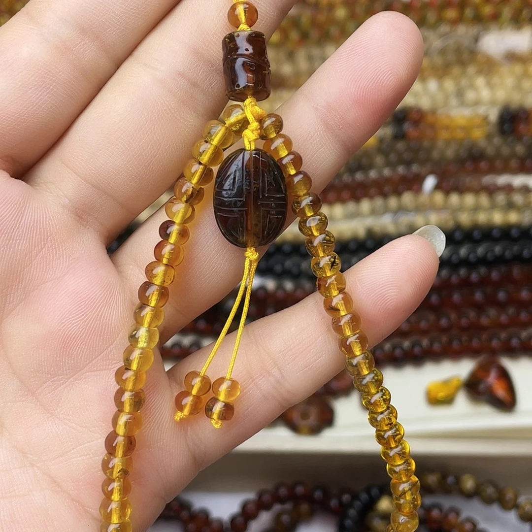 裸石琥珀未镶嵌大