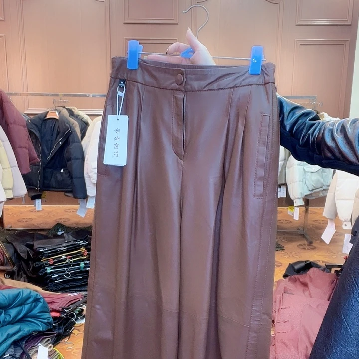 100……110斤皮长裤