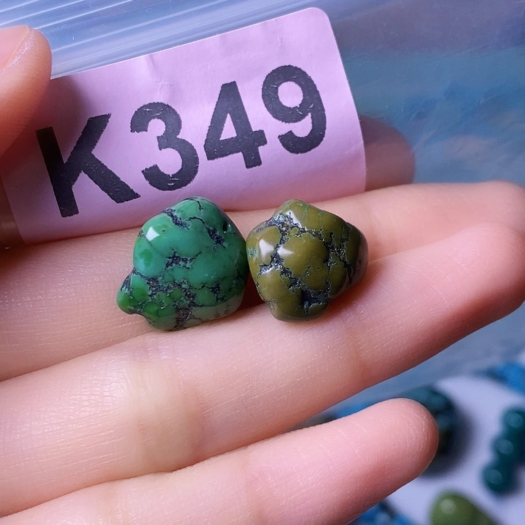 苍***阳十堰原生态绿石头特色手工配饰