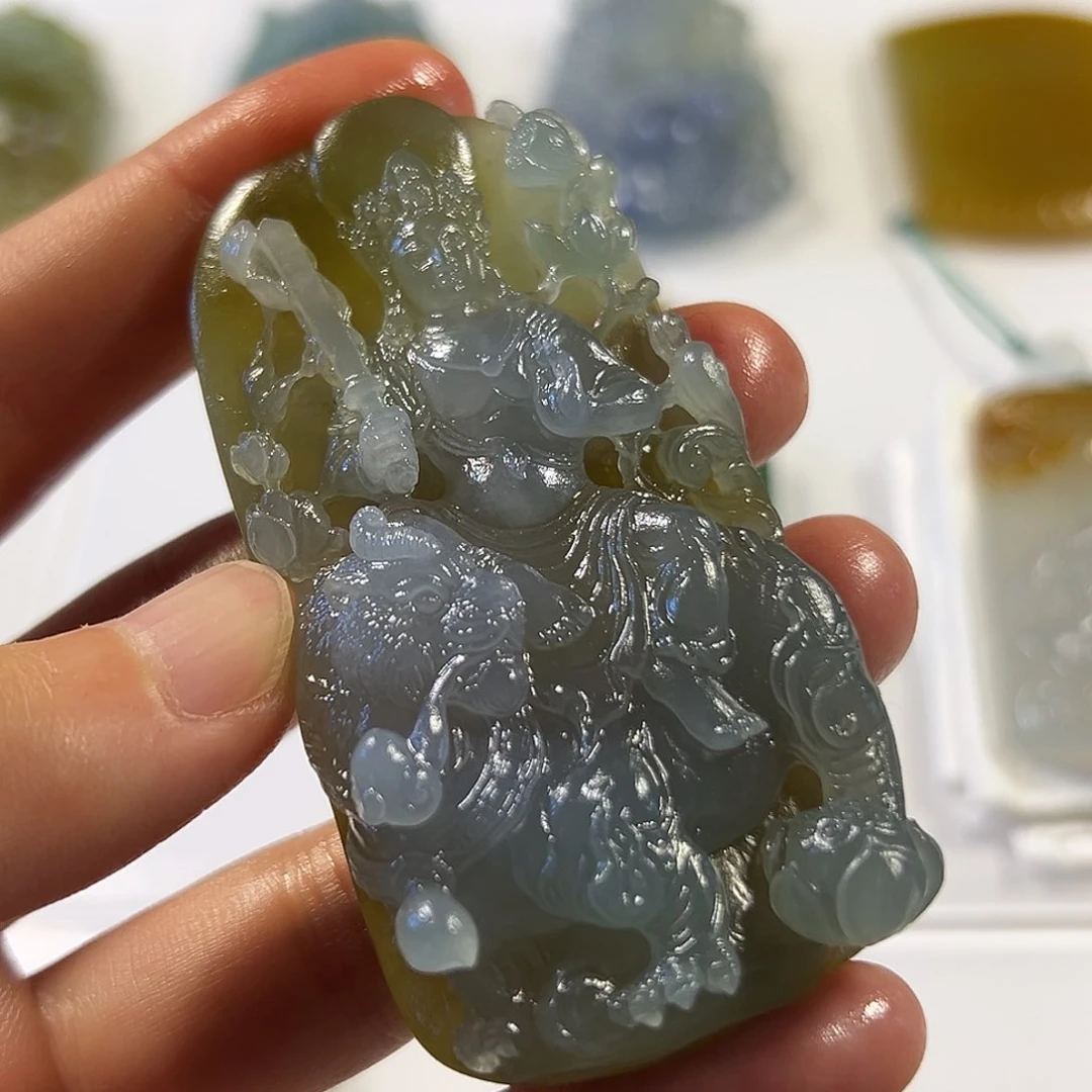 未镶嵌定制翡翠挂件