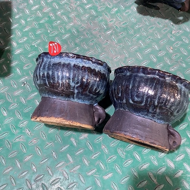 737 号陶然花器手工花盆
