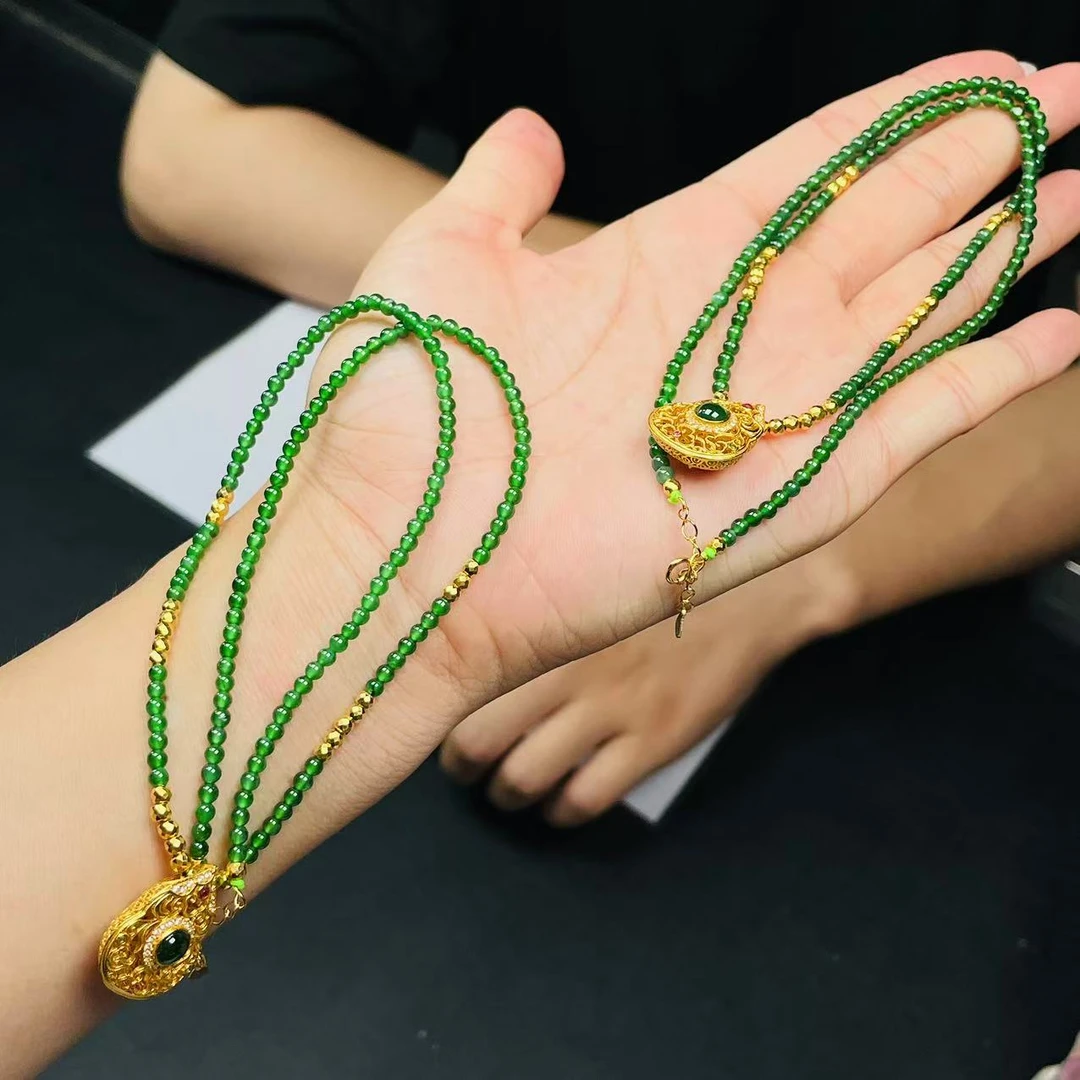 【胖】翡翠项链多样性发其一@k