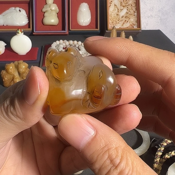 玛瑙/玉髓未镶嵌颈饰