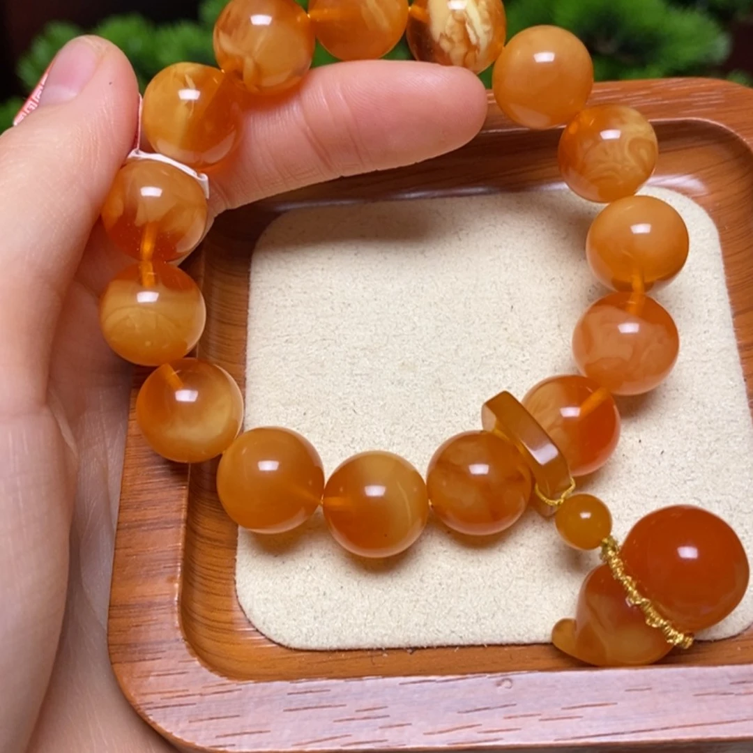 【闪购商品】手链蜜蜡未镶嵌手串