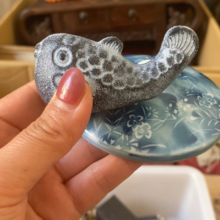 瓷中古工艺品一件