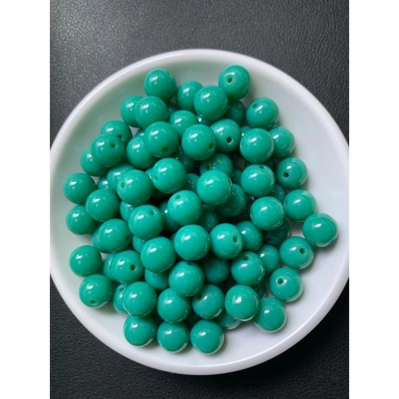 散珠绿美人淞616--卡10MM -- 20颗（赠弹力绳）