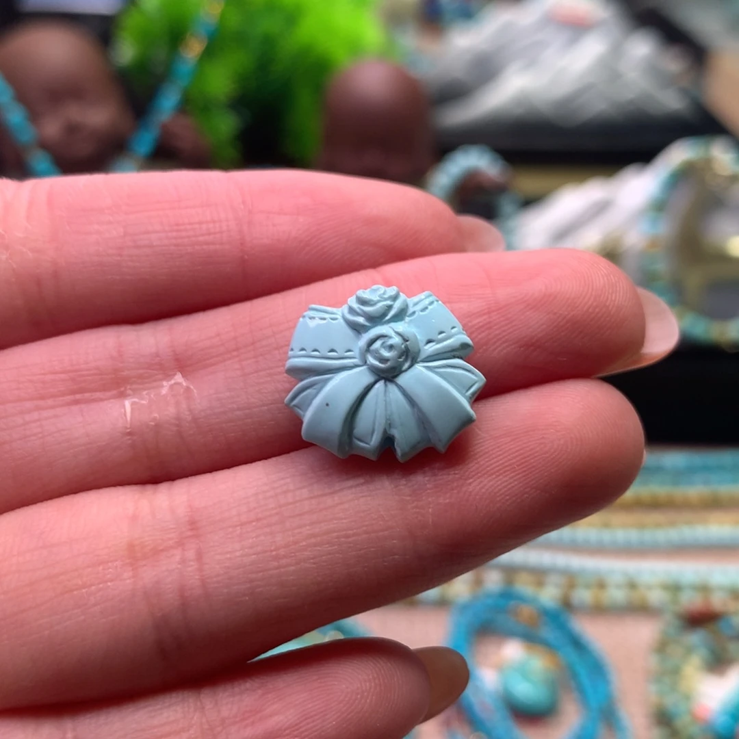 绿松石未镶嵌配饰