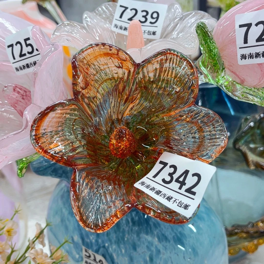 百合7342 家悦美居琉璃摆件