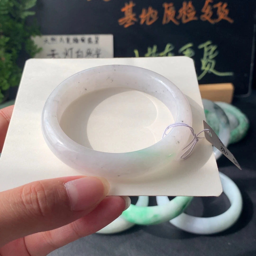 翡翠未镶嵌手镯42号56-13.1-8