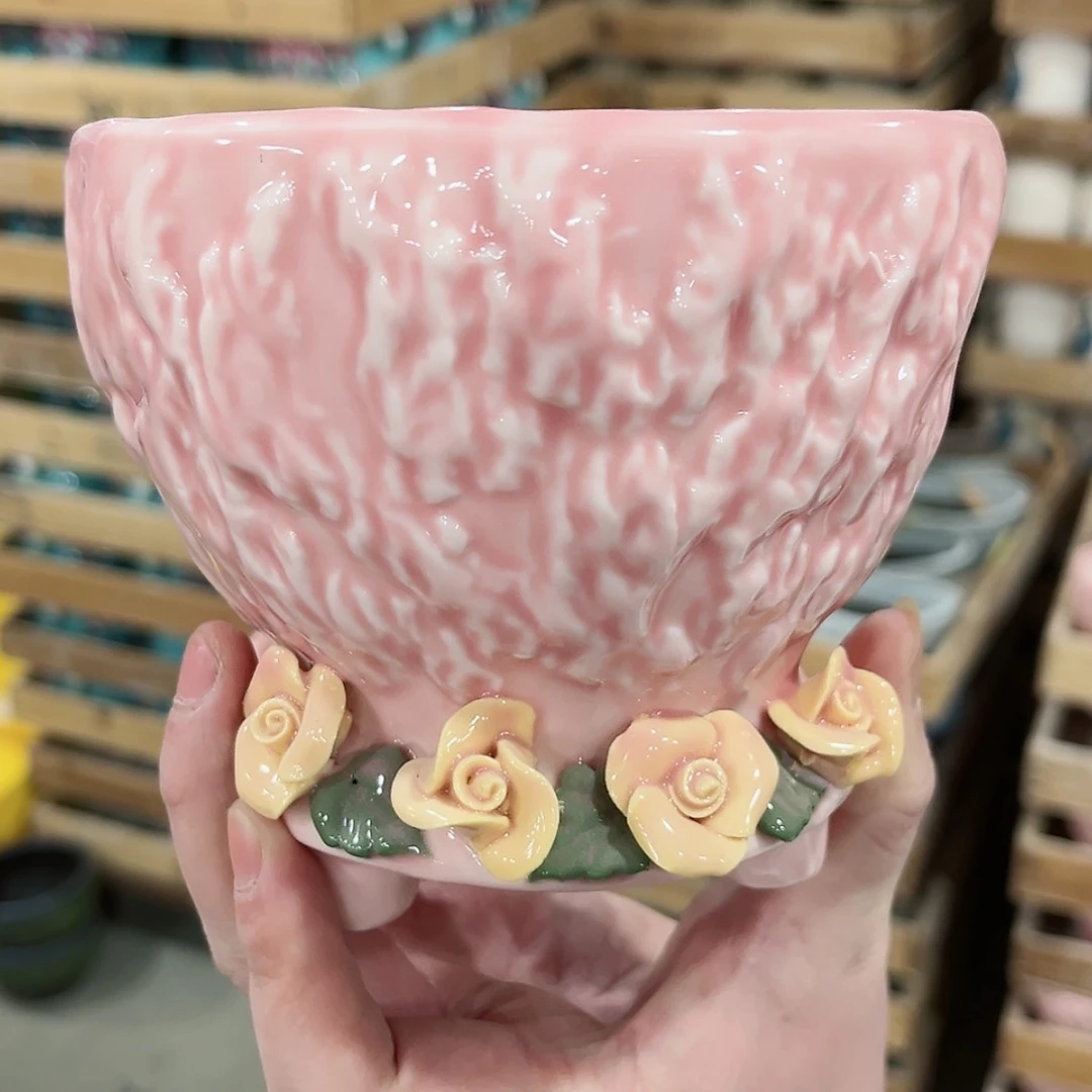 【闪购商品】陶瓷陶瓷多肉植物花盆