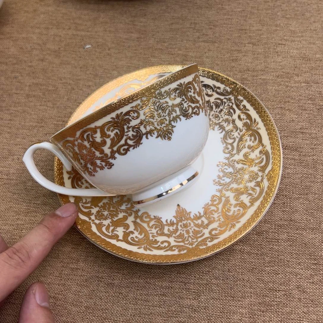 瓷片220cc杯碟一单一套