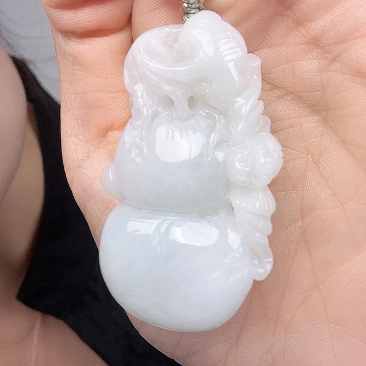 颈饰未镶嵌翡翠天然翡翠未镶嵌
