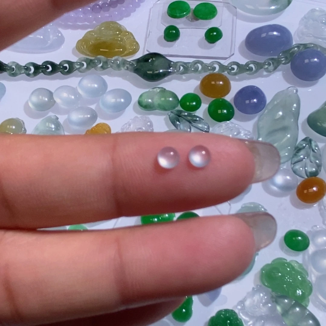 未镶嵌定制翡翠翡翠4/2