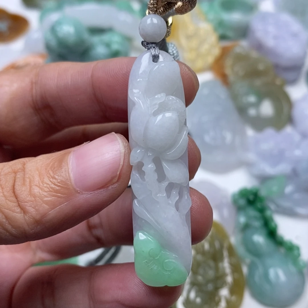 颈饰未镶嵌翡翠翡翠