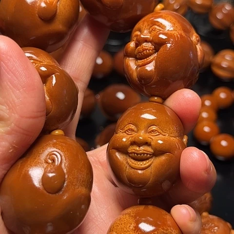 超***超橄榄核手串/手链开心