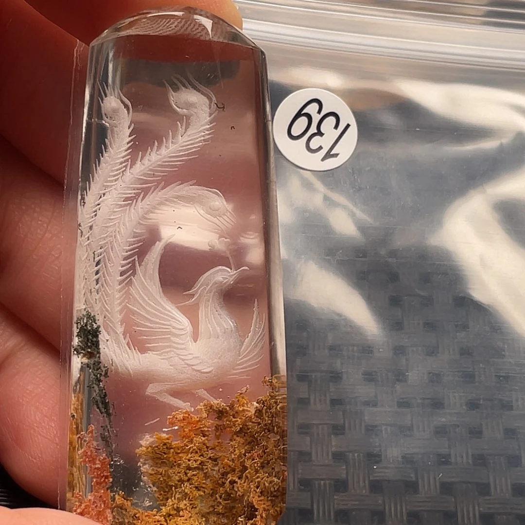 用***2水晶颈饰未镶嵌天然