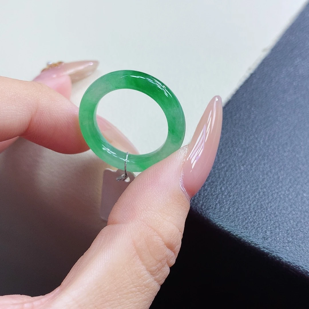 未镶嵌戒指翡翠14号