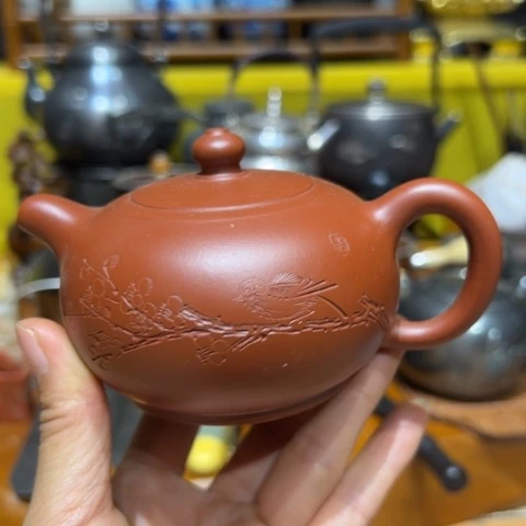 蜜安罐瓷香炉锡茶则