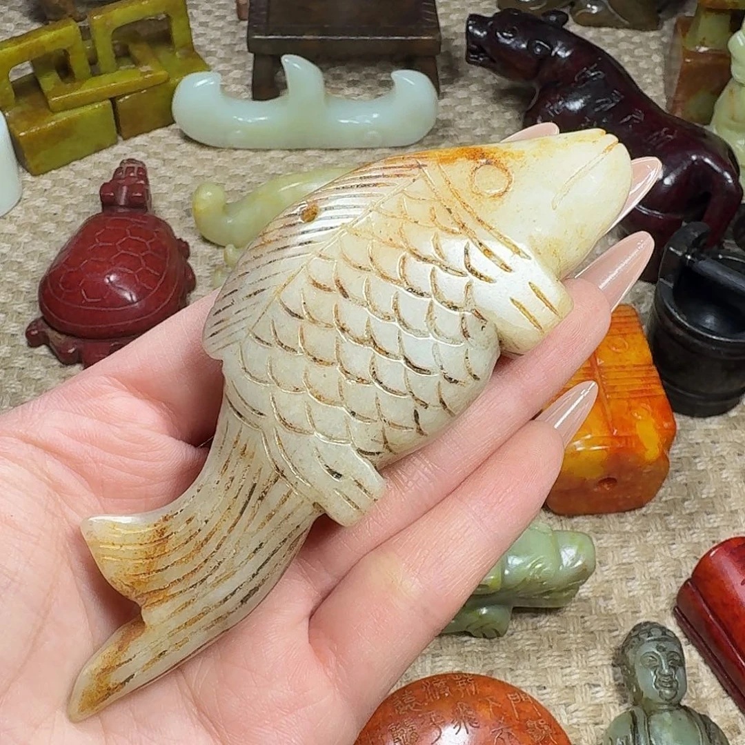 白玉菩提吊坠挂件