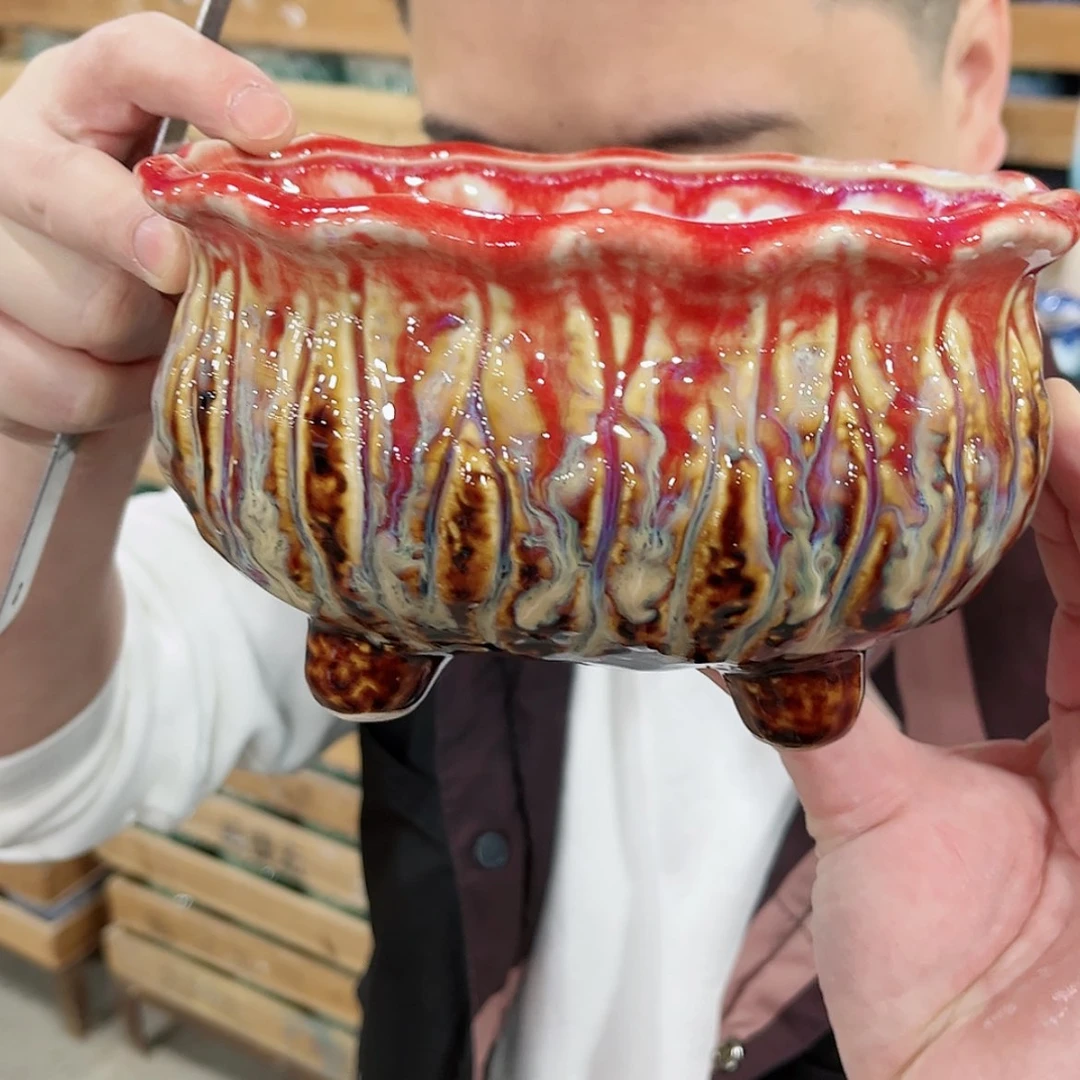 【闪购商品】陶瓷陶瓷多肉植物花盆