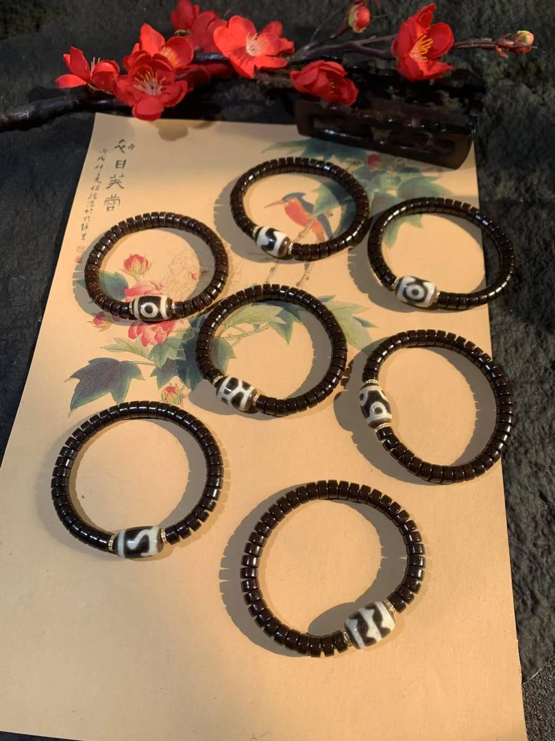 （椰蒂药片）玛瑙手串F1125多样性发一