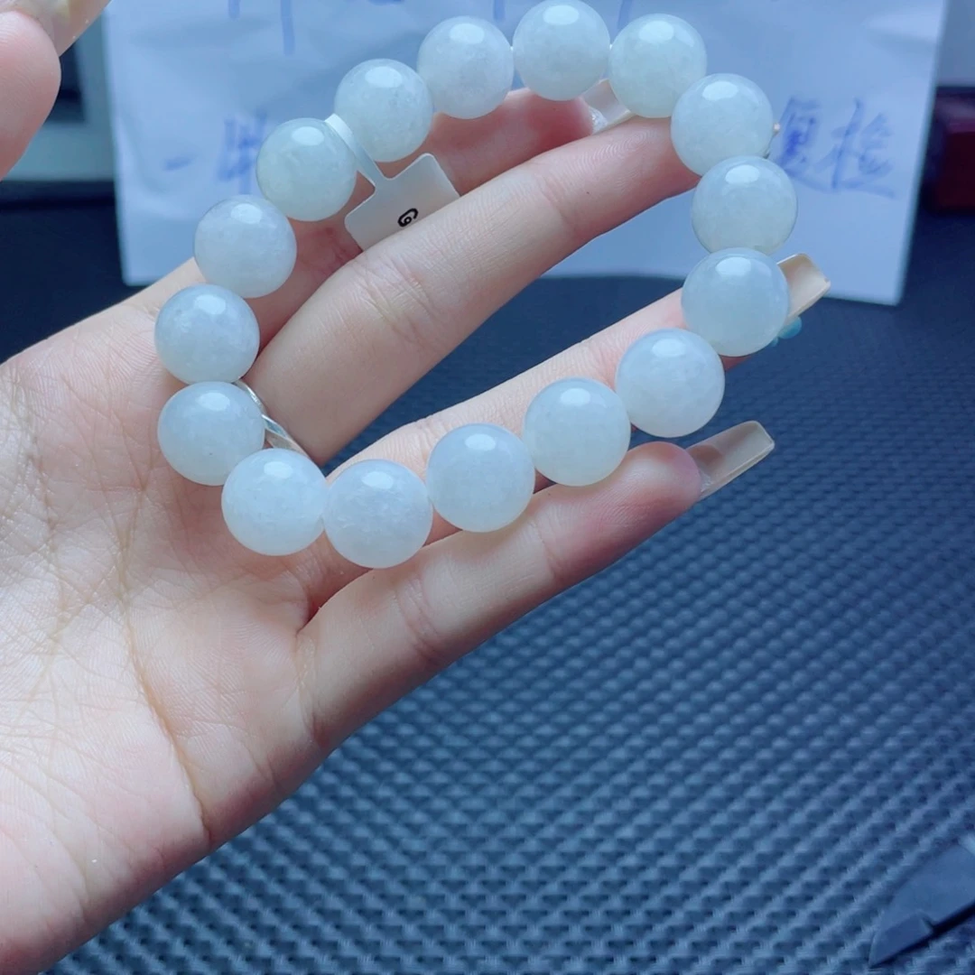 未镶嵌定制翡翠珠串