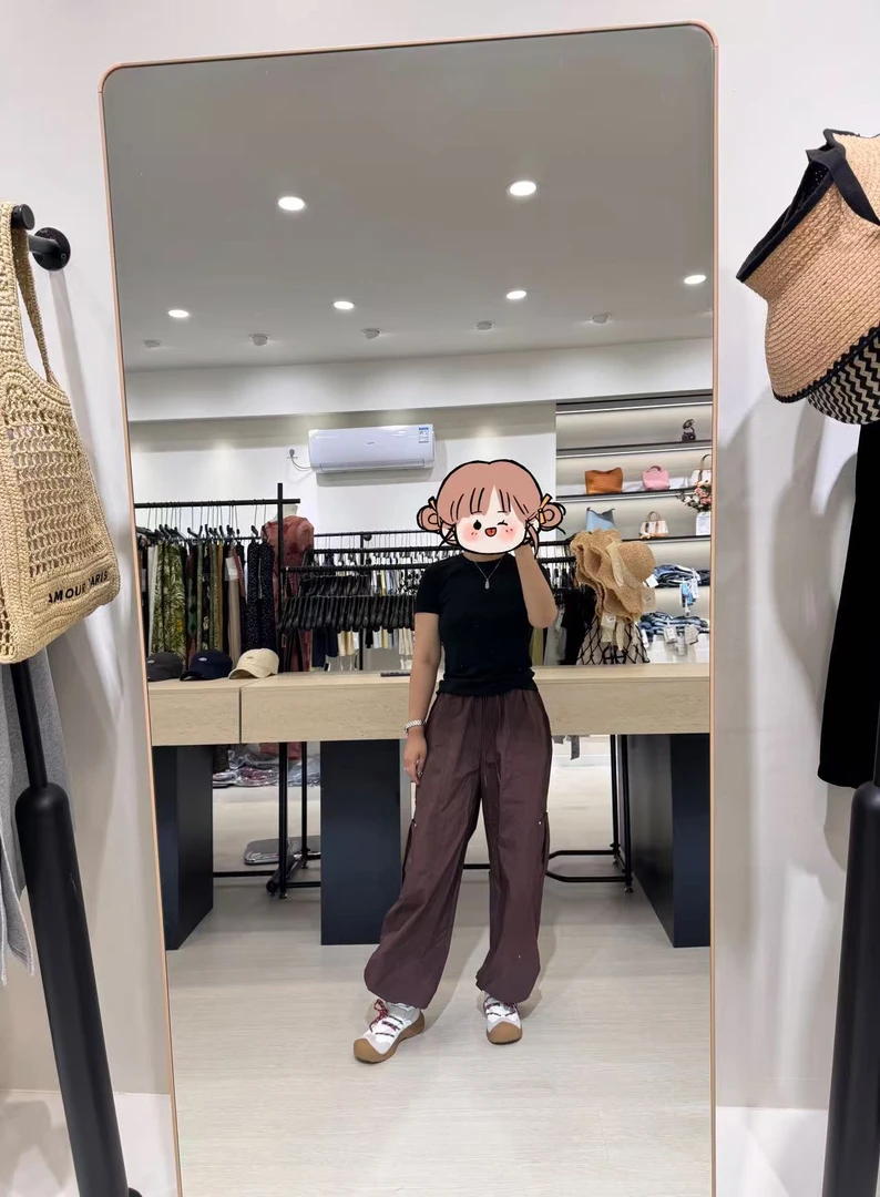 休闲宽松女款工装裤