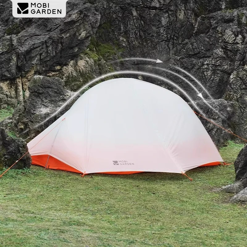 牧高笛冷山轻翼UL2帐篷15D户外轻量化长距离徒步帐野营过夜帐篷