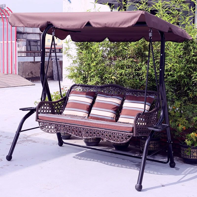 秋千家用户外庭院阳台花园秋千室内儿童成人休闲摇椅成人秋千铁艺