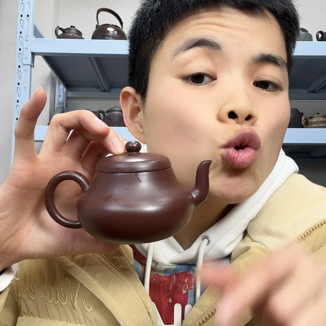 紫砂茶壶民间手艺人全手工制作