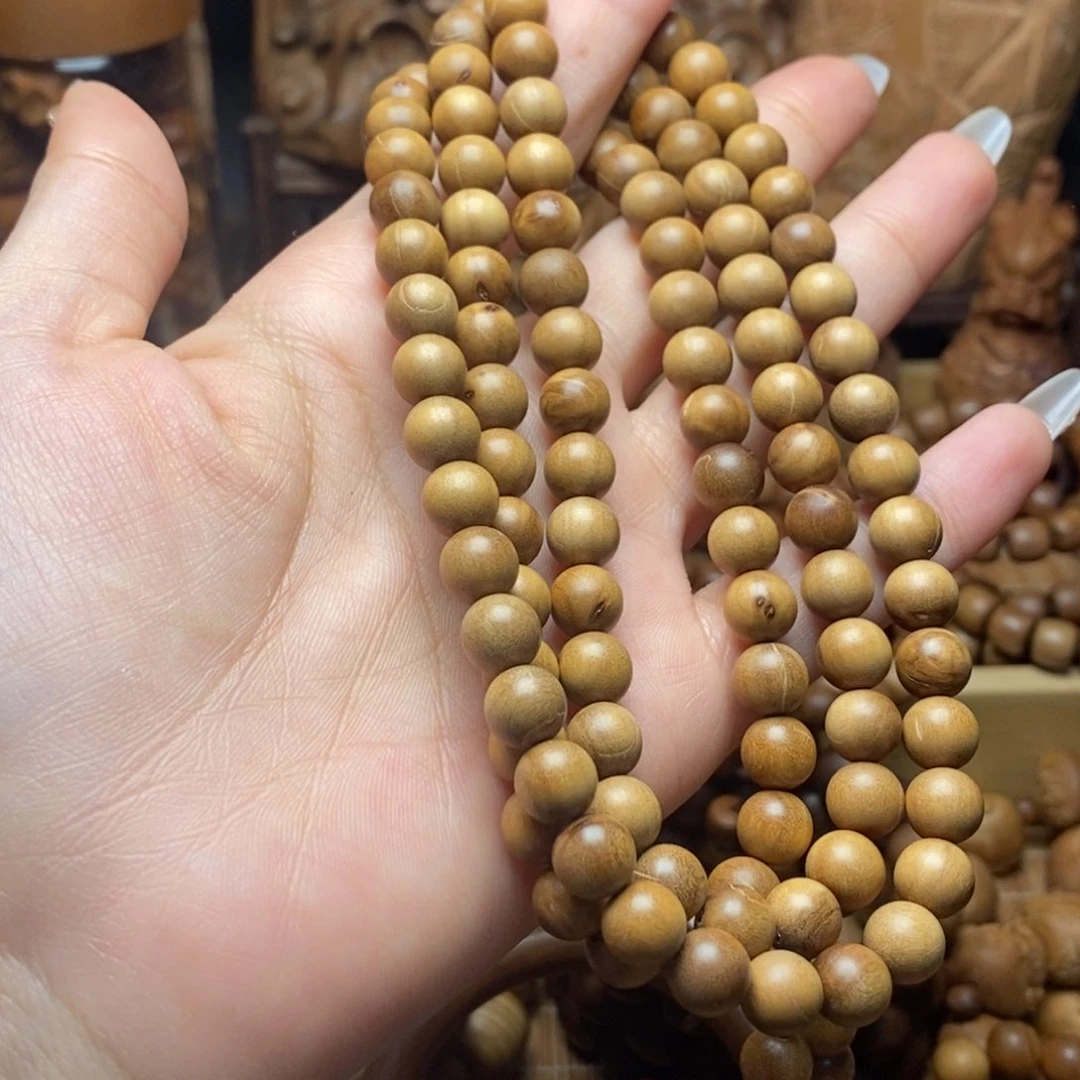 檀香木手串/手链手串0.8瑕疵