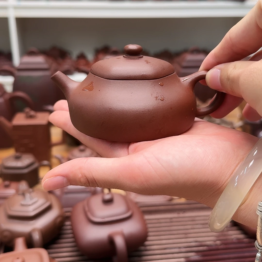 茶壶紫砂紫砂壶六方静乐160cc