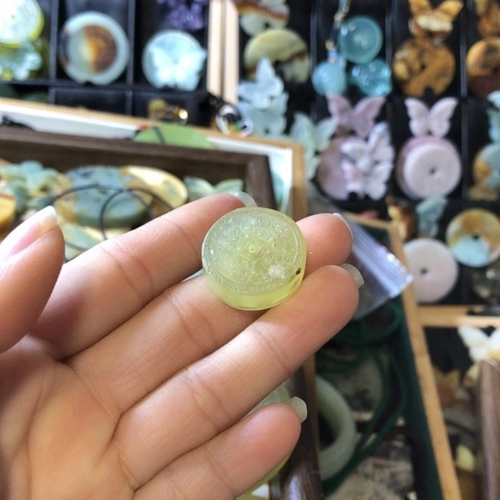 岫玉未镶嵌岫玉挂件