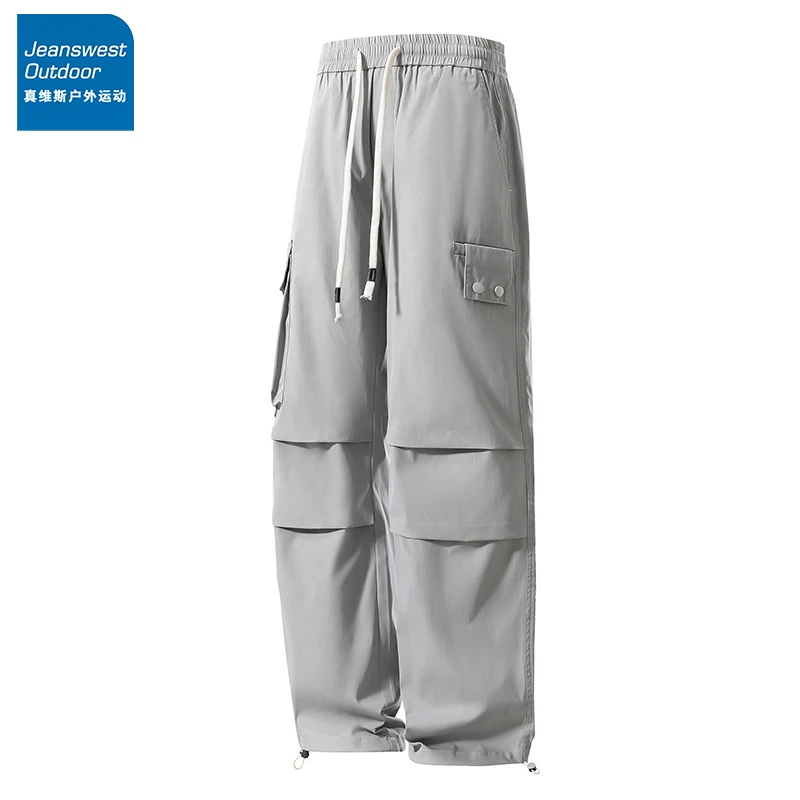 真维斯户外运动休闲裤工装裤男士潮流情侣2025春秋季多口袋长裤子
