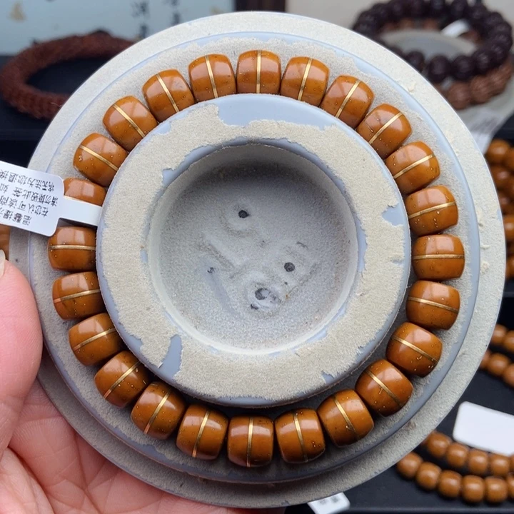 手串紫金鼠10mm一线天精品