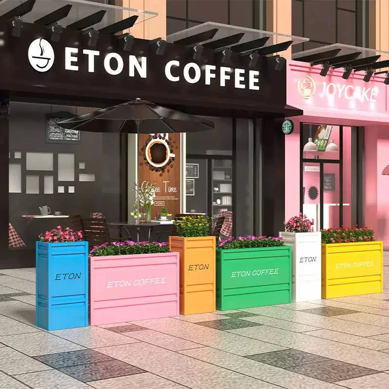 城市广场商城景观大道花箱定做