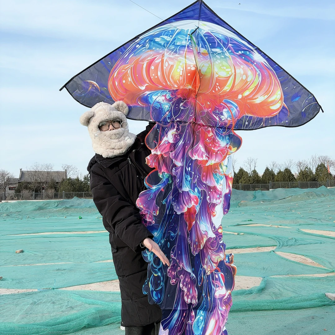 【单风筝拍这个】2025潍坊新款风筝儿童微风易飞专用大型高档风筝