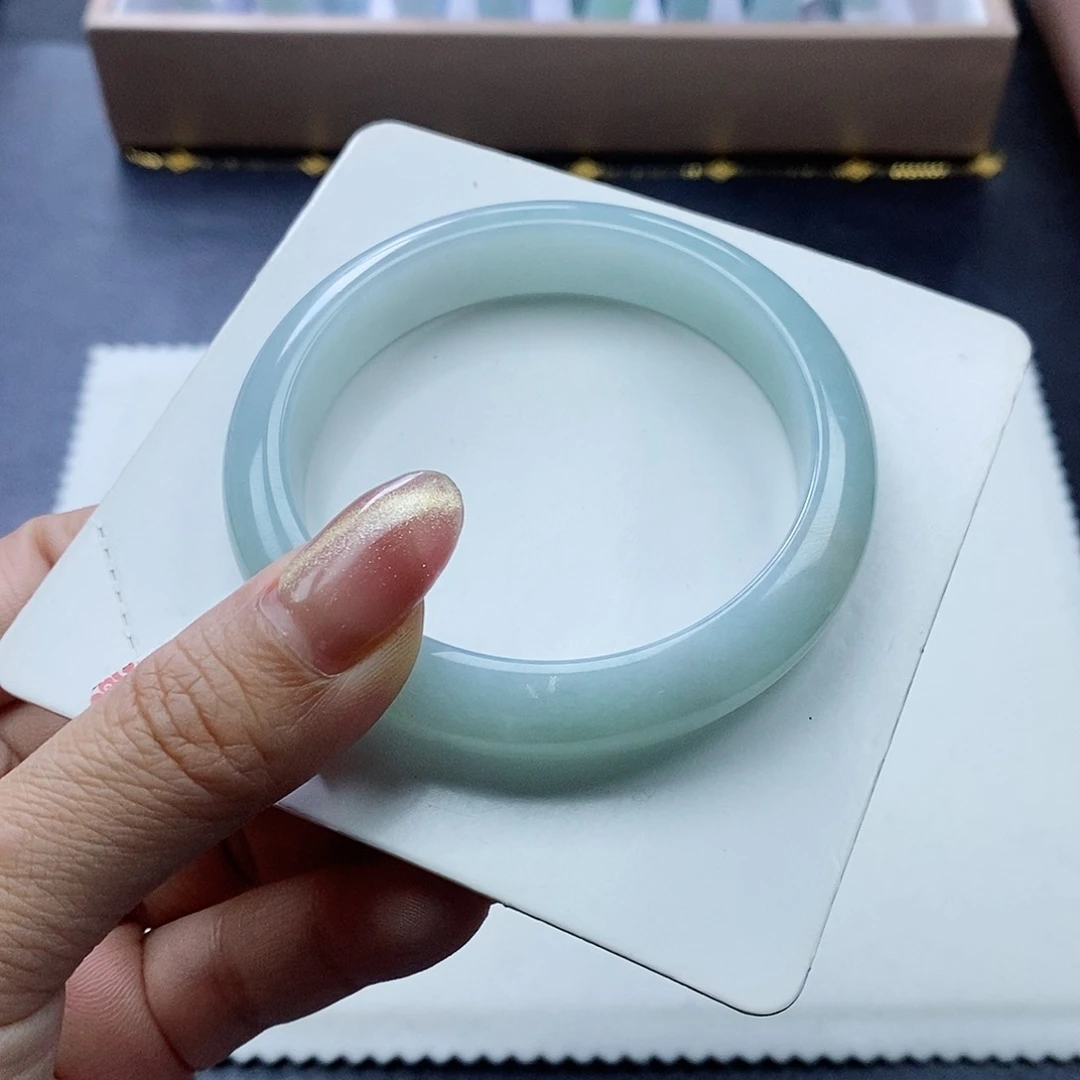 未镶嵌手镯翡翠57.5圈口