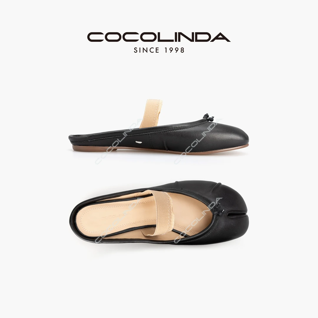 COCOLINDA  绑带平跟分趾鞋 X2043