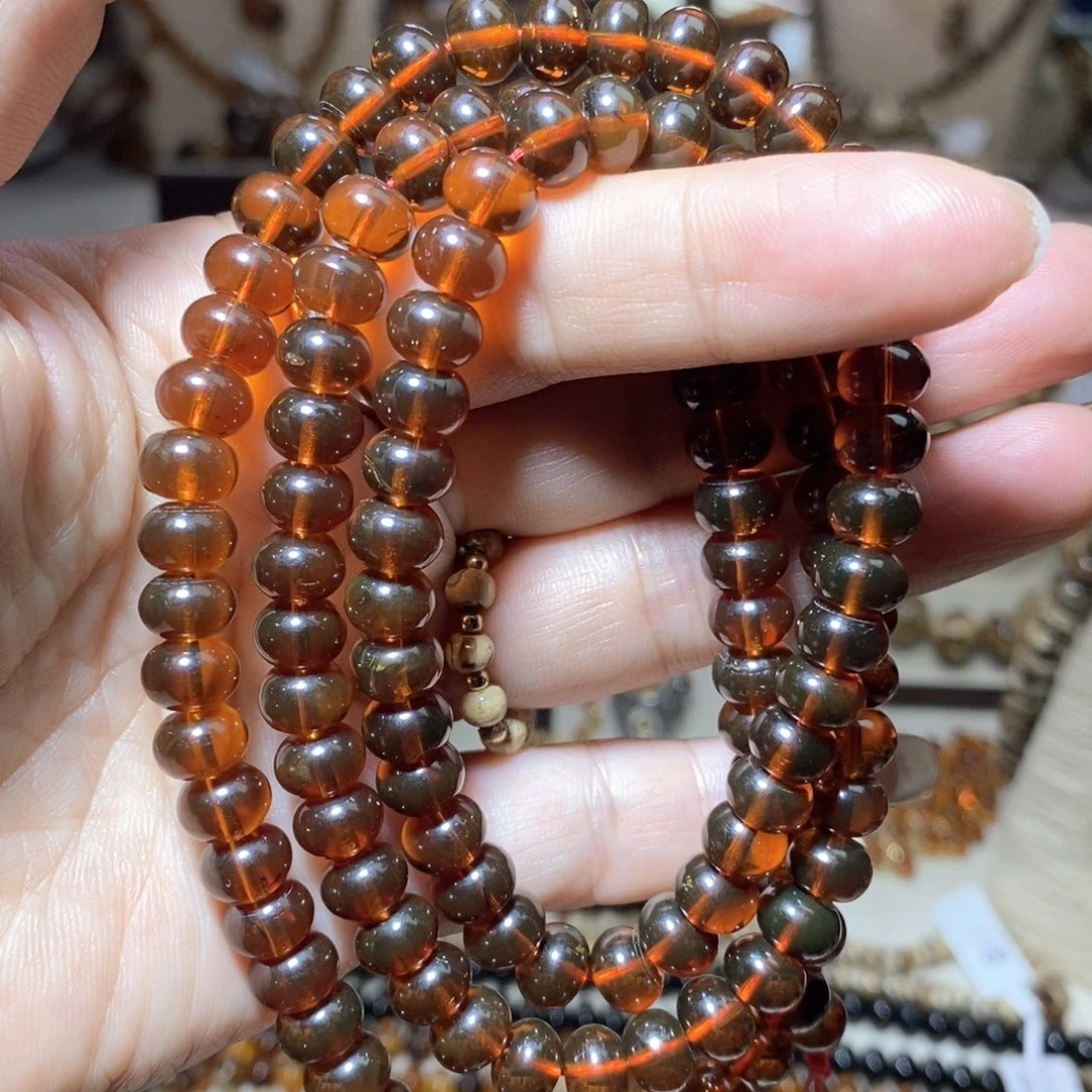 未镶嵌琥珀裸石血珀8m